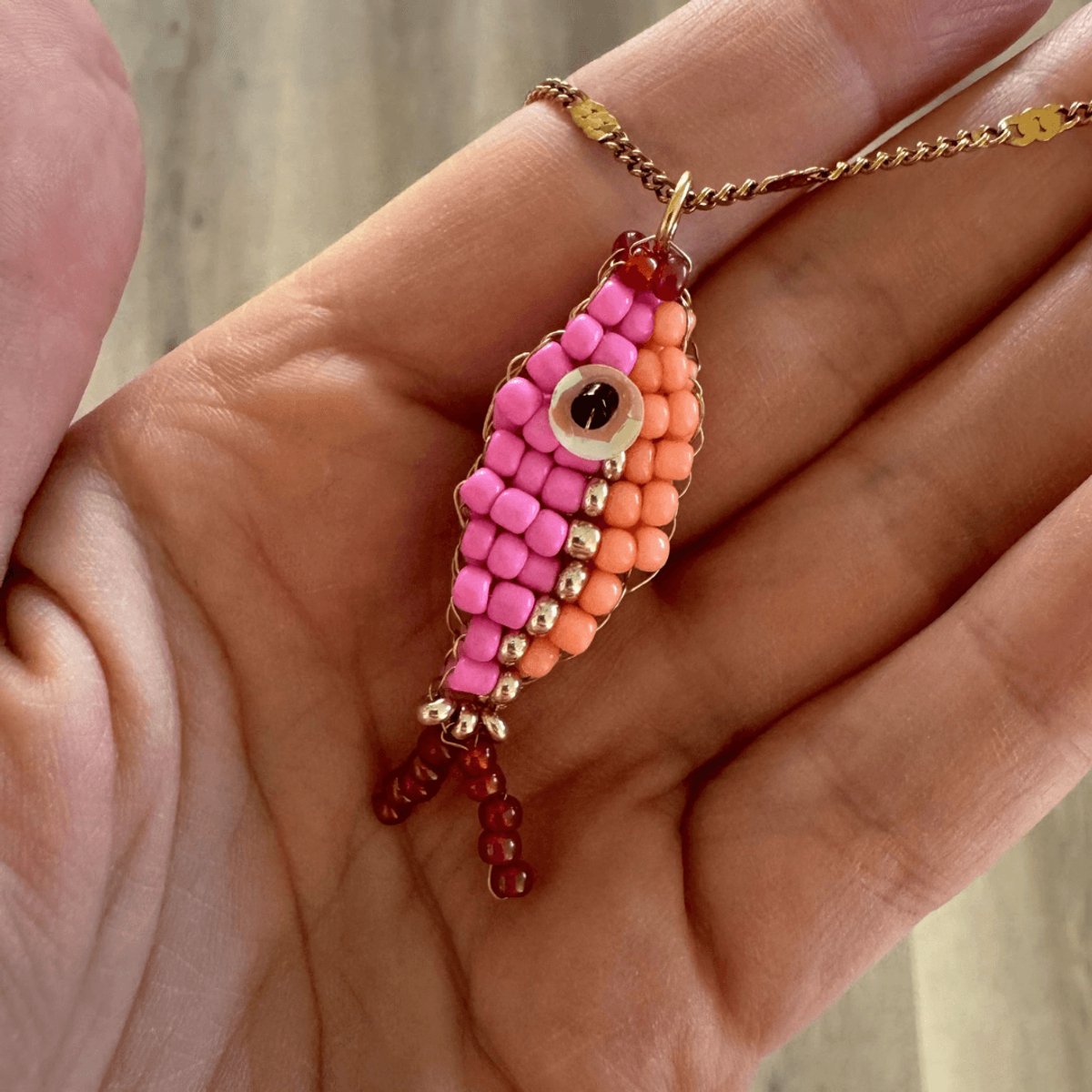 DIY | Kralenvisjes | Goud